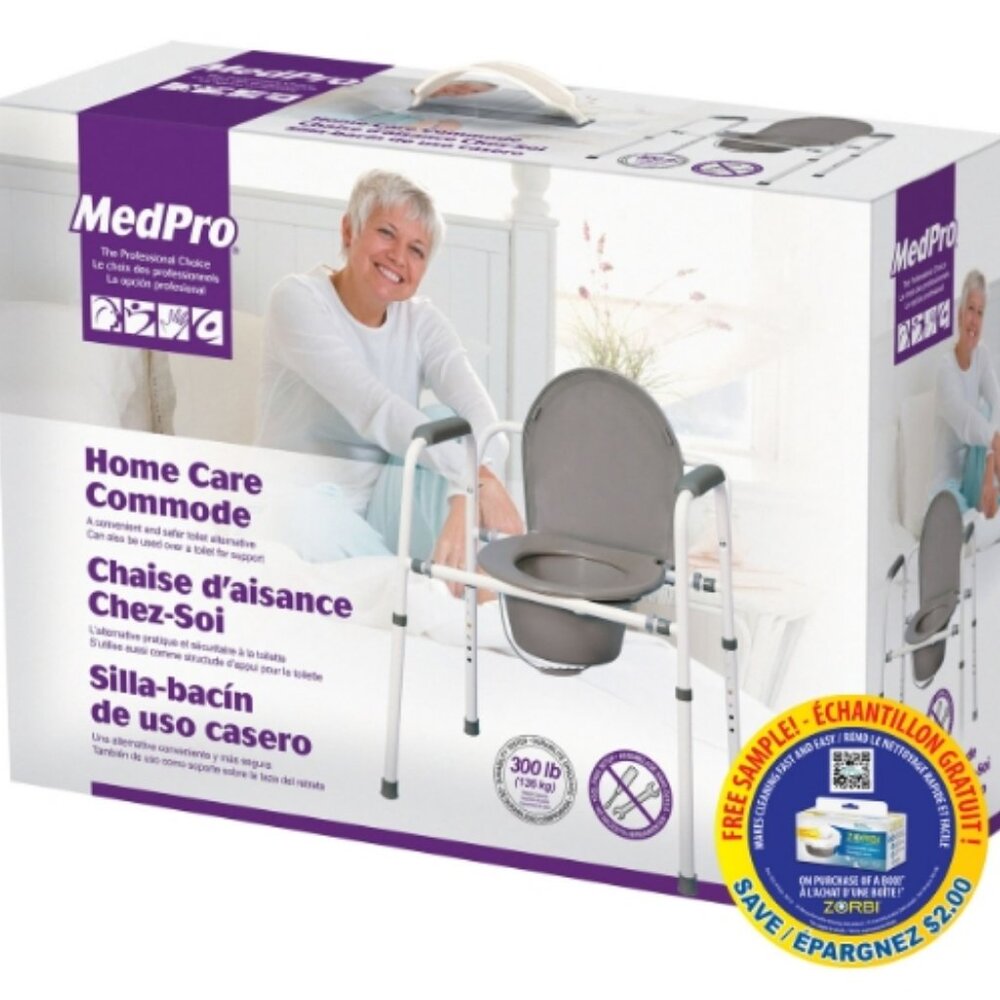 New in Box MedPro AMC Professional Quality Homecare Commode